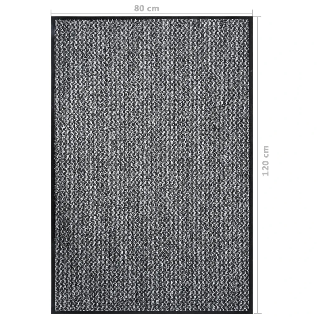 Zerbino | Tappetino Grigio 80x120 cm