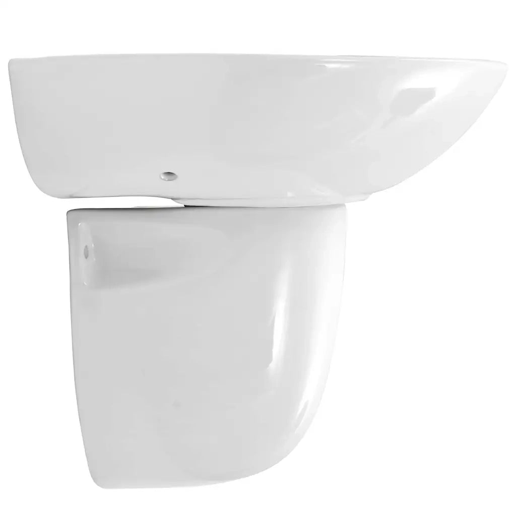 Lavabo Bianco 52 x 45 x 49 cm Ceramica Smaltata 143007