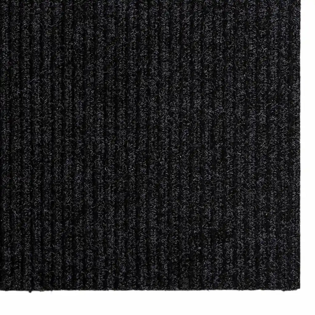 Runner in Moquette | Runner Tappeto Antracite 80 x 500 cm Tessuto