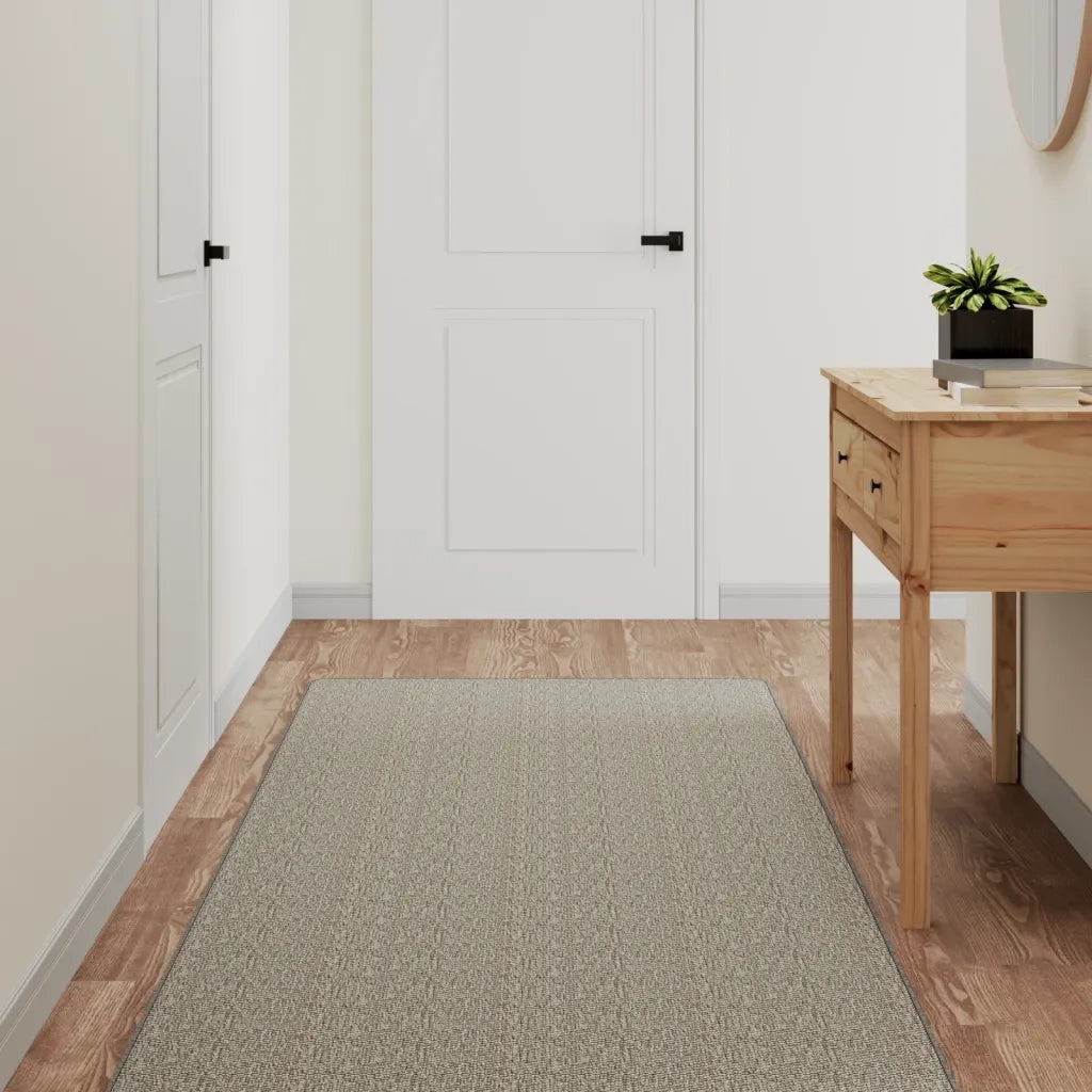 Tappeto Corsia Aspetto Sisal Platina 80x200 cm 355770