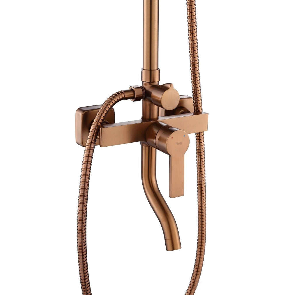 Set Doccia My2021-77c Rea Argus Copper Brush