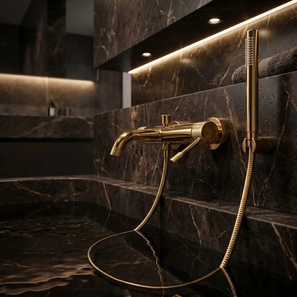 Rubinetto Da Vasca Rea Venti Gold
