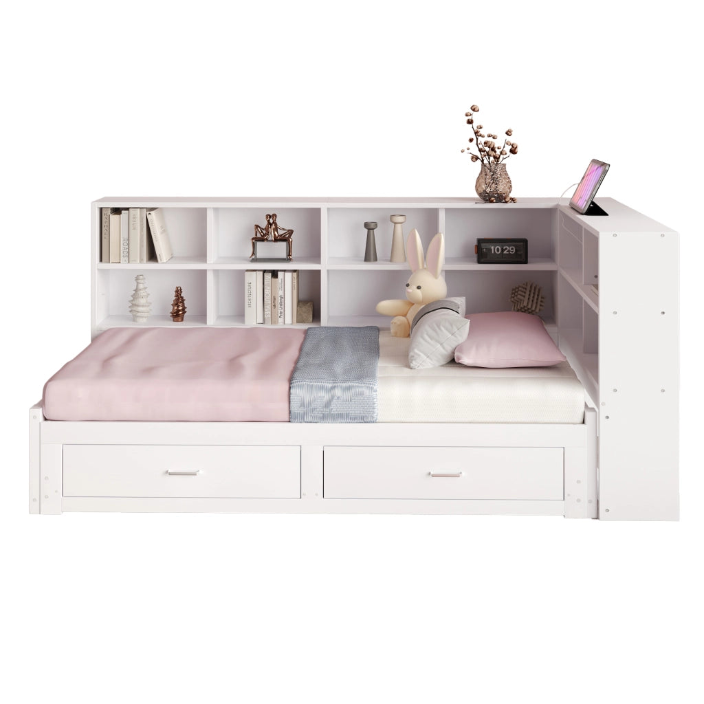Divano letto con funzione letto massello in legno 180x190 cm