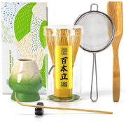 Set di Matcha da 6 pezzi - Set in bambù - Per gli appassionati di Matcha