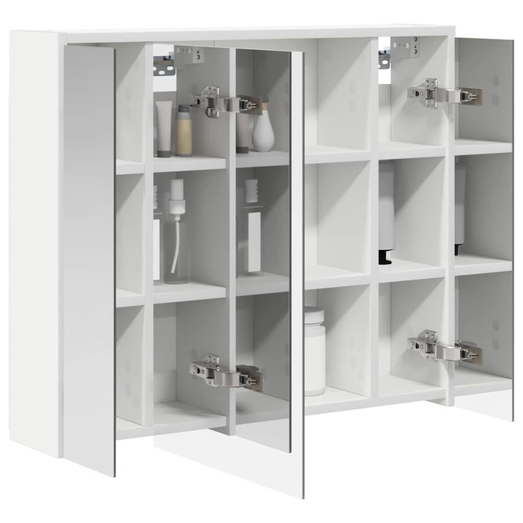Mobiletto per specchio da bagno Bianco 73,5 x 16 x 62,5 cm 889167