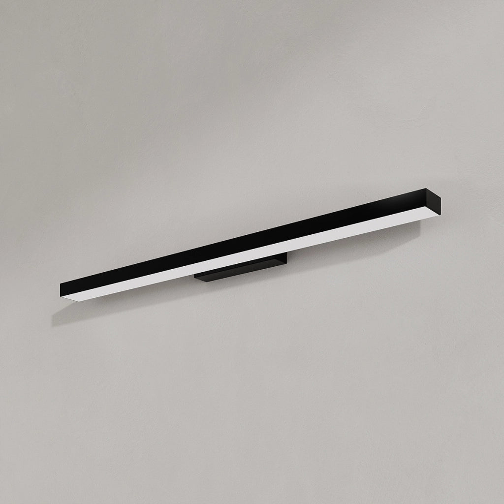 Applique bagno specchio nera 66,5cm LED 20W CCT IP44