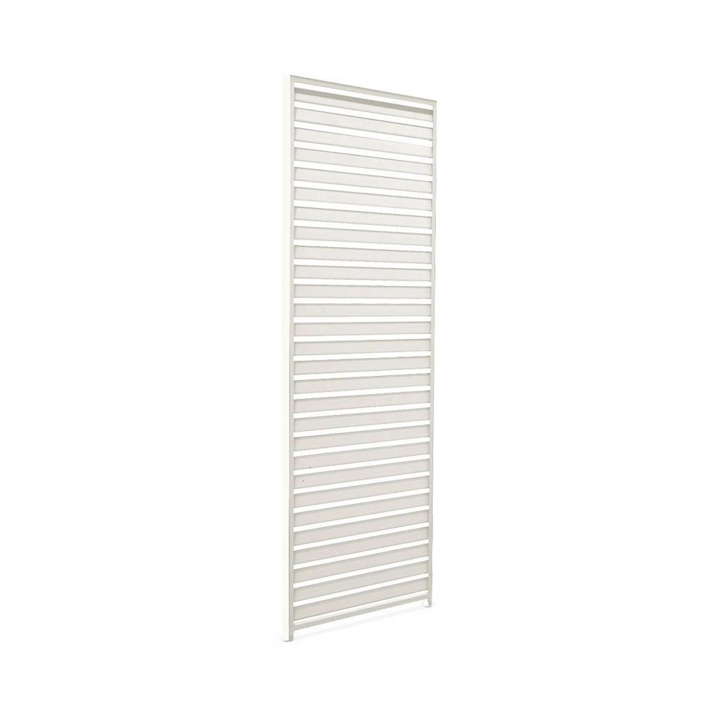 Set di 3 persiane 1.3m per pergola bioclimatica in alluminio, beige,