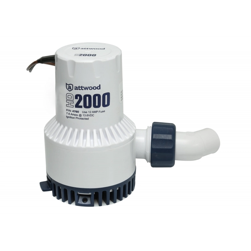 POMPA HEAVY DUTY HD 1700 12V HD2000 24V - CAPACITY LT/H 7800