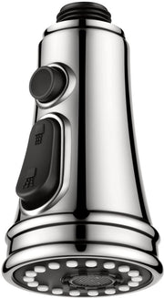 Douchekop per 3 standen per rubinetto da cucina, rubinetto da cucina estensibile sostitutivo douchekop, cappuccio da lavastoviglie sostitutivo con pulsante pompa ad alta pressione, per rubinetto da cucina e rubinetto da lavandino (acciaio inox)