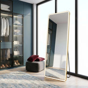 Specchio Led Classico 60x170cm Brush Gold