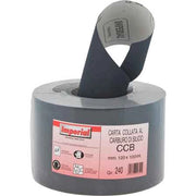CARTA ABRASIVA 'CCB' Grana 220 - rotolo mm 120x100 mt - 100 metrilineari- IMPERIAL ABRASIVI