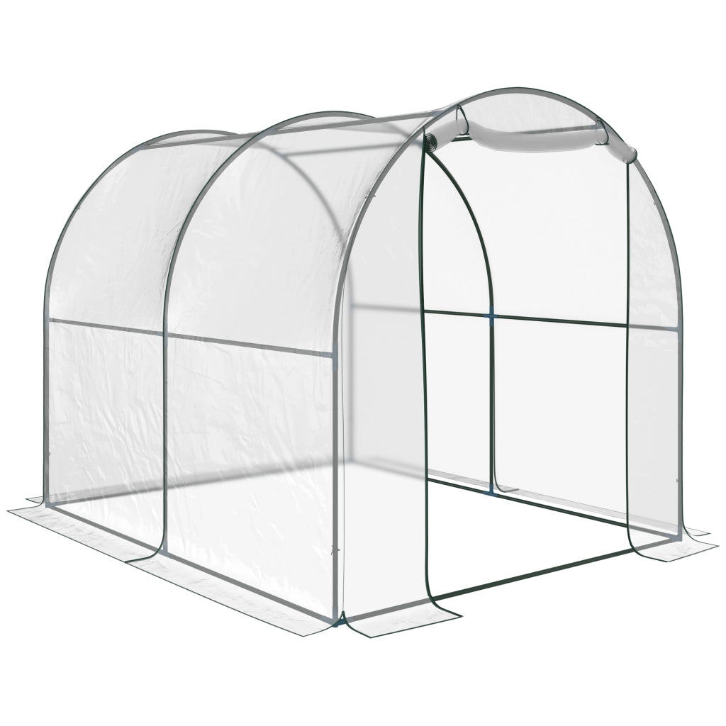 Serra da Giardino Tunnel ¨C zephmum ¨C Acciaio PVC 2x2.5x2m