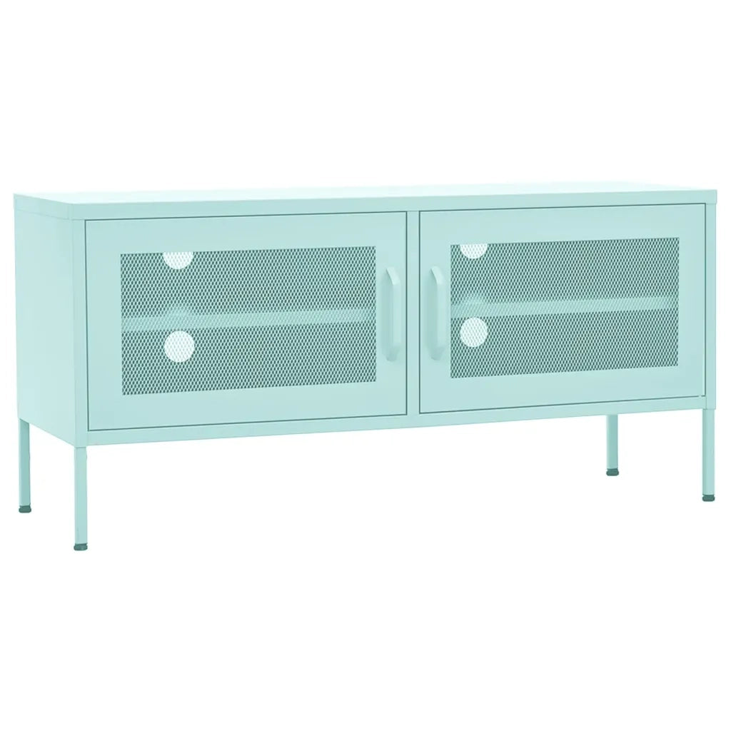 Mobile TV | Armadietto TV | Mobile Porta TV Menta 105x35x50 cm in Acciaio