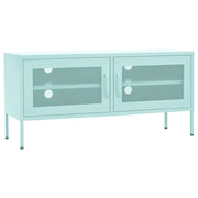 Mobile TV | Armadietto TV | Mobile Porta TV Menta 105x35x50 cm in Acciaio