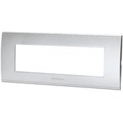 PLACCA COPRIFRUTTI ABL - ARGENTO POSTI 7 MM 208X85- 8 pezzi