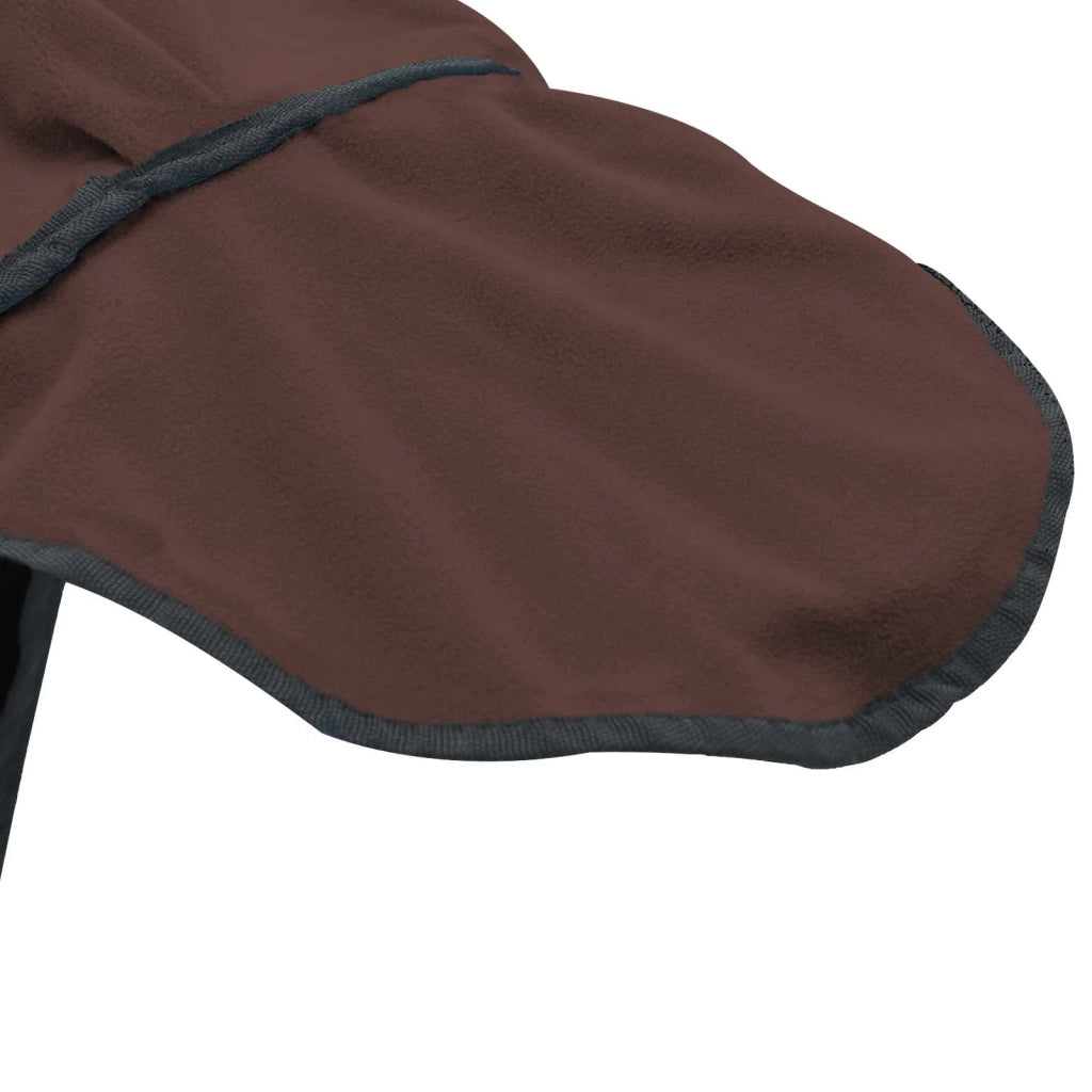 Coperta per Cavalli Marrone Scuro Completo 155 cm Poliestere CFW4082358
