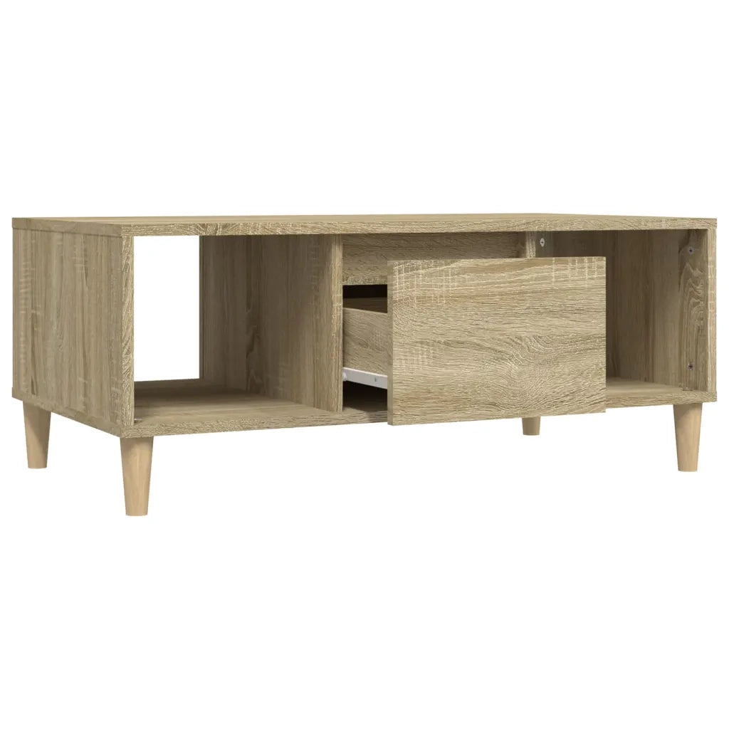Tavolino Salotto Rovere Sonoma 90x50x36,5 cm Legno Multistrato 821063