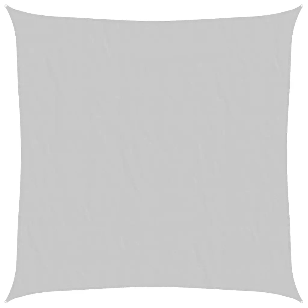 Vela Parasole | Telo Ombra | Vela da ombra Grigio Chiaro 7x7 m 100% Poliestere Oxford