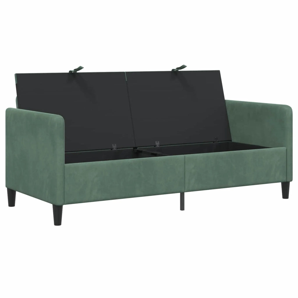 Divano con Storage Verde Mare 172 x 78 x 87 cm Poliestere 42036972