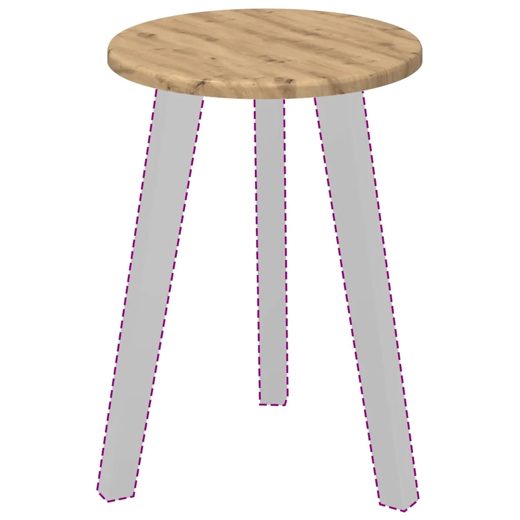Piano del tavolo Ø 30 x 1,5 cm Rotondo Legno ingegnerizzato 880380
