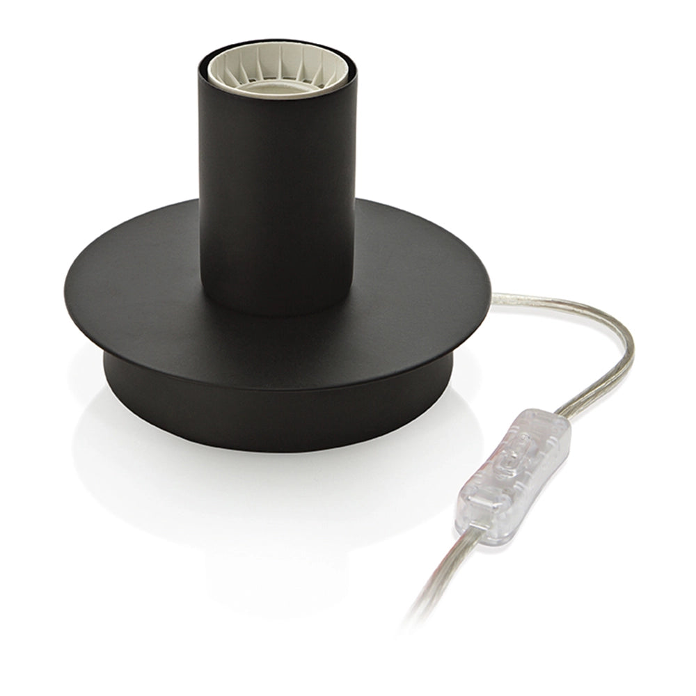 Abatjour Contemporaneo Up And Down Metallo Nero 1 Luce E27