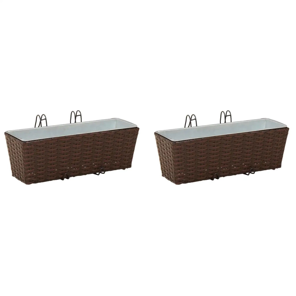 Ringhiera 2 pz 50 x 17 x 17 cm Metallo CFW3768591