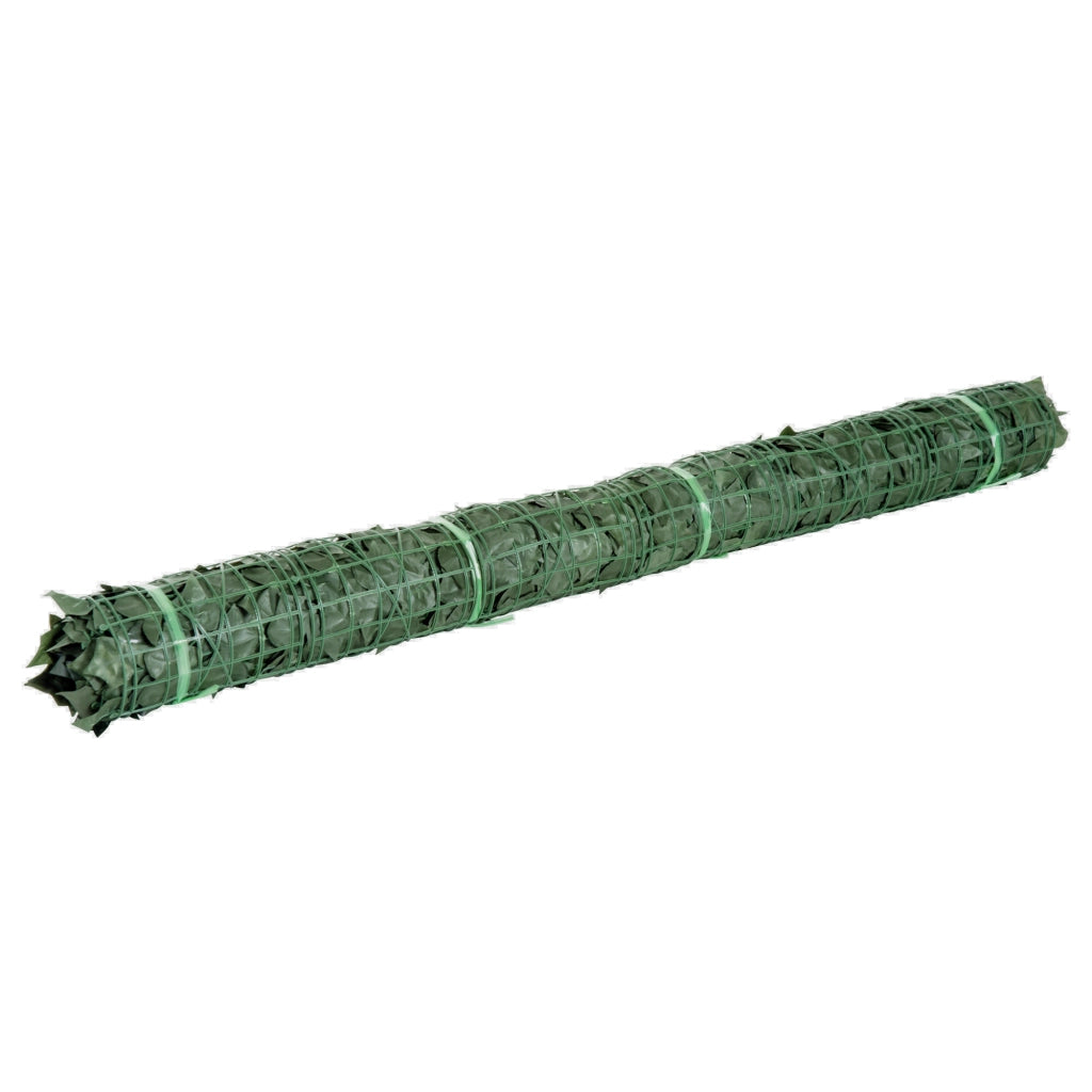 Siepe artificiale, siepe per la privacy, 300 x 150 cm, verde scuro, per giardino, balcone, decorazione murale