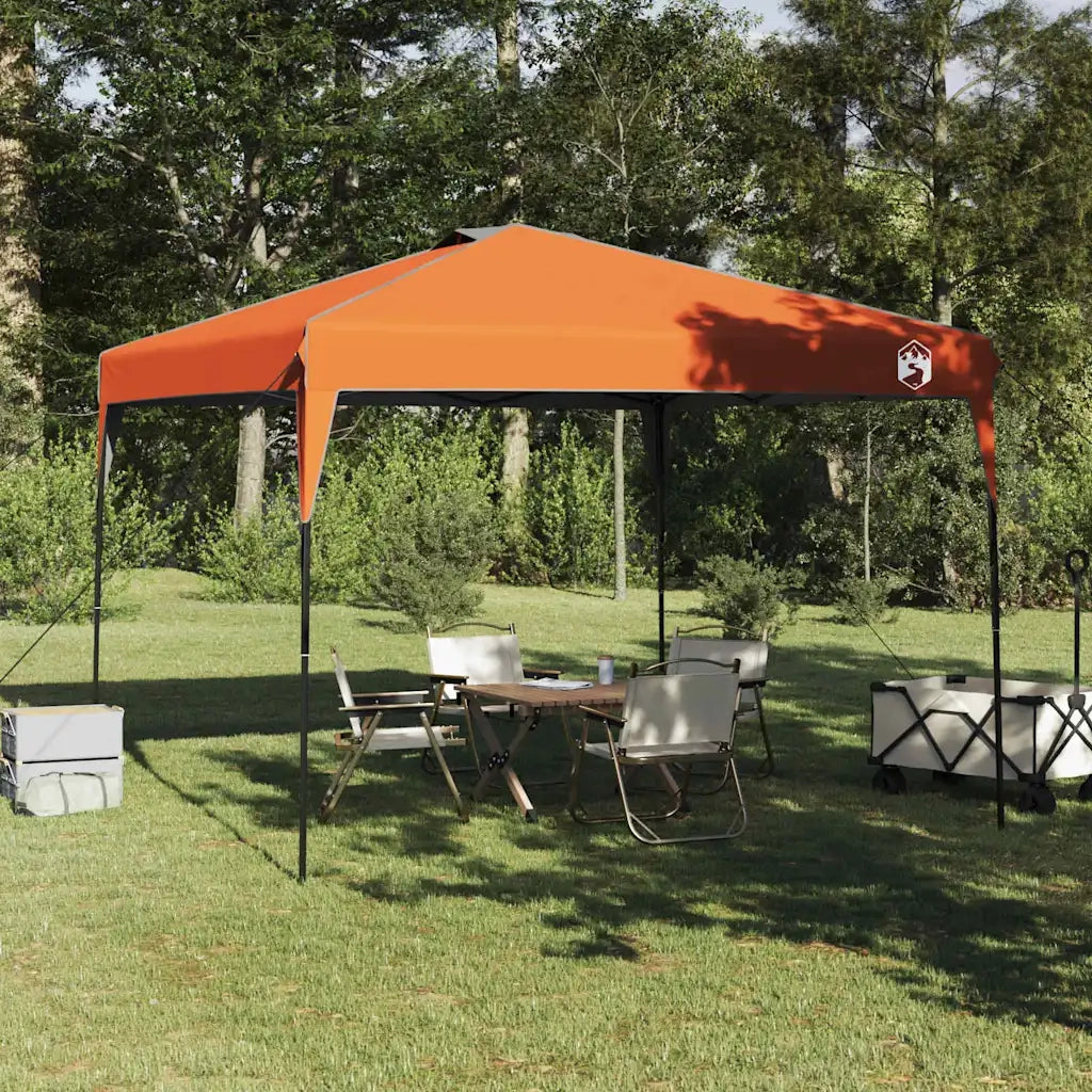 Tenda Gazebo Arancione 290 x 290 x 251 cm Tessuto 42007388