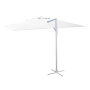 Ombrellone palo inclinabile in Alluminio Bianco 2x3 m 2 55 m mod. Michigan
