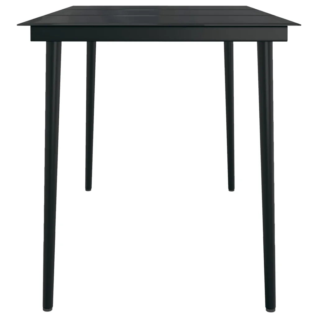 Set da Pranzo da Giardino 7 pz con Cuscini Grigio 3099452