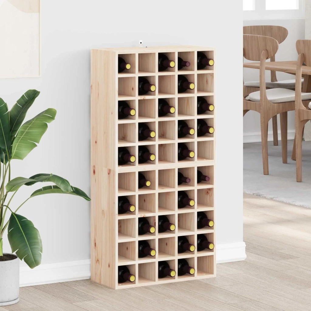 Portabottiglie 2 pz Naturale 56 x 25 x 56 cm Pino massello CFW4896291
