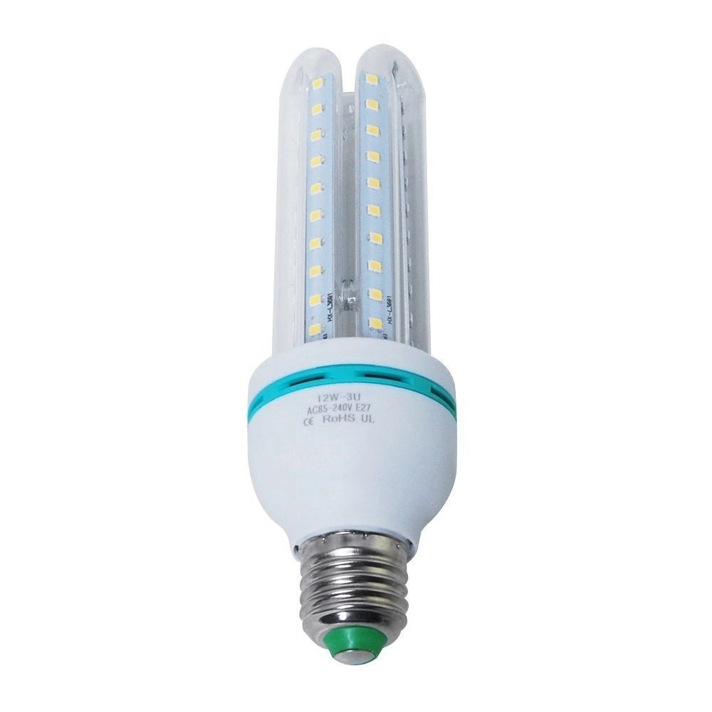 Trade Shop - Lampadina Lampada Tubo Led Luce Bianca Fredda Calda E27 Risparmio 3u 12w - -bianco Freddo      -
