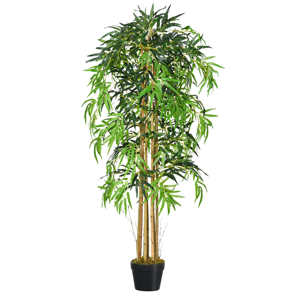 Bamb¨´ Artificiale con Vaso ¨C zephmum ¨C 18x150cm