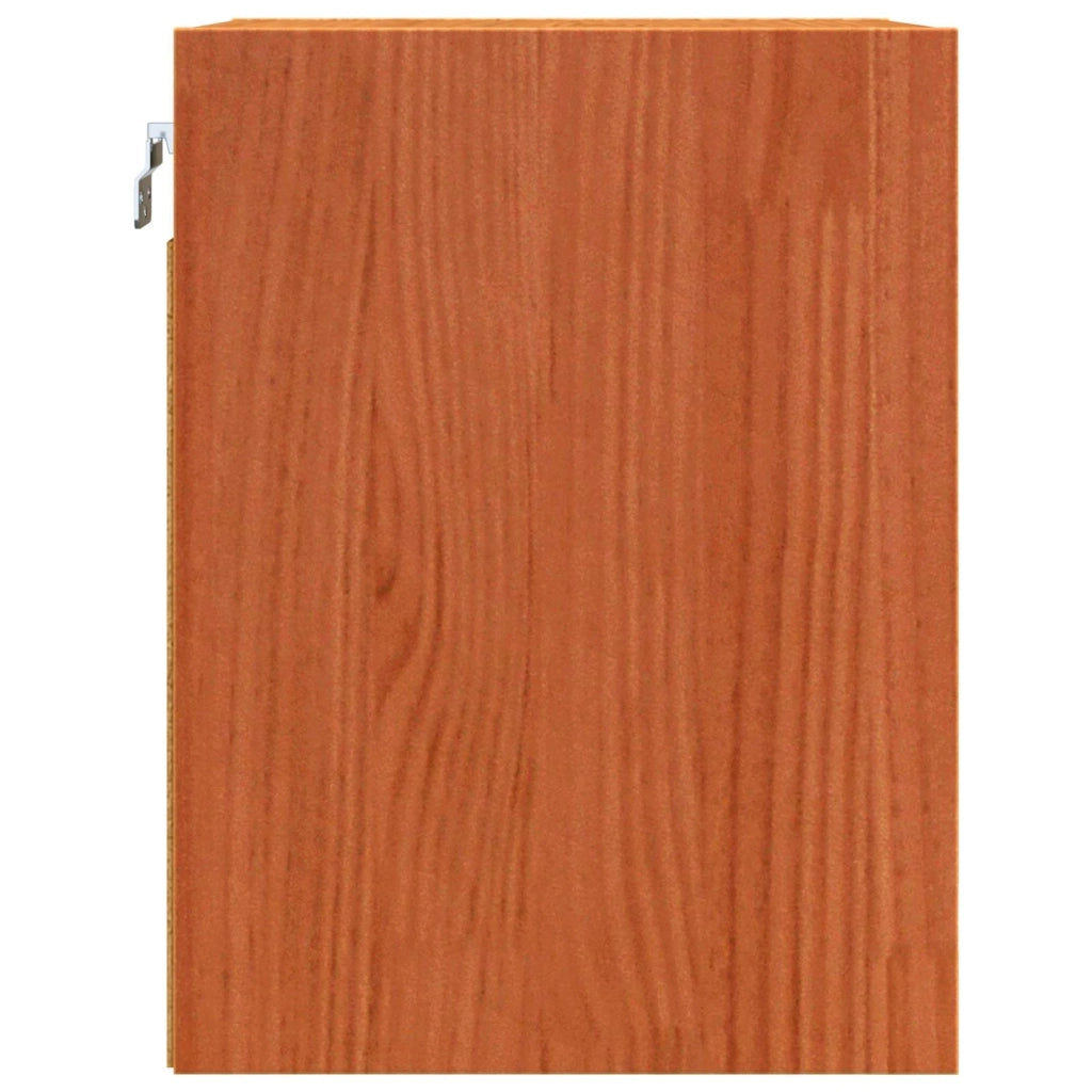 Armadietto a muro 2 pcs Marrone cerato 30 x 30 x 40 cm 869868