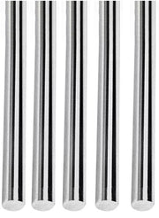 Tubo Circolare in Acciaio Inossidabile 304 - 8mm x 300mm - Tubi Solidi - Artigianato DIY - Modelli di Auto/Voli/Schegge - Duraturo e Resistente all'Oxidazione