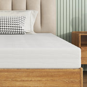 Materasso in Schiuma Ergonomica Certificata OEKO-TEX con Fodera Morbida 120x200x18 cm; Bianco
