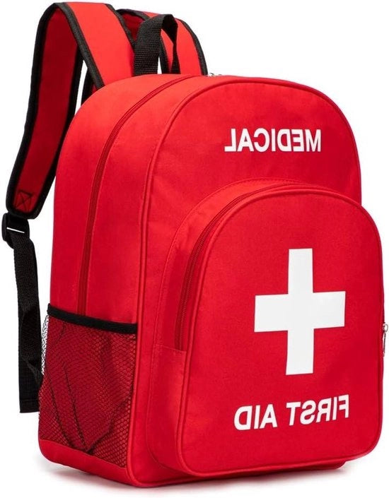 Kit di pronto soccorso per emergenze - composto, compatto e portatile (157 x 118 x 59 mm)
