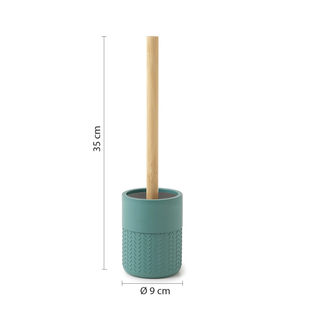 PORTASCOPINO THEA D.10XH35CM BAMBU / VERDE.