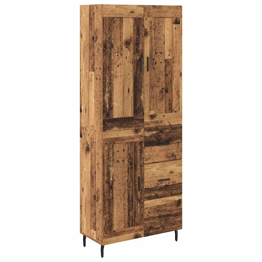Credenza con cassetto 2 pcs Legno vecchio Legno multistrato 3415830