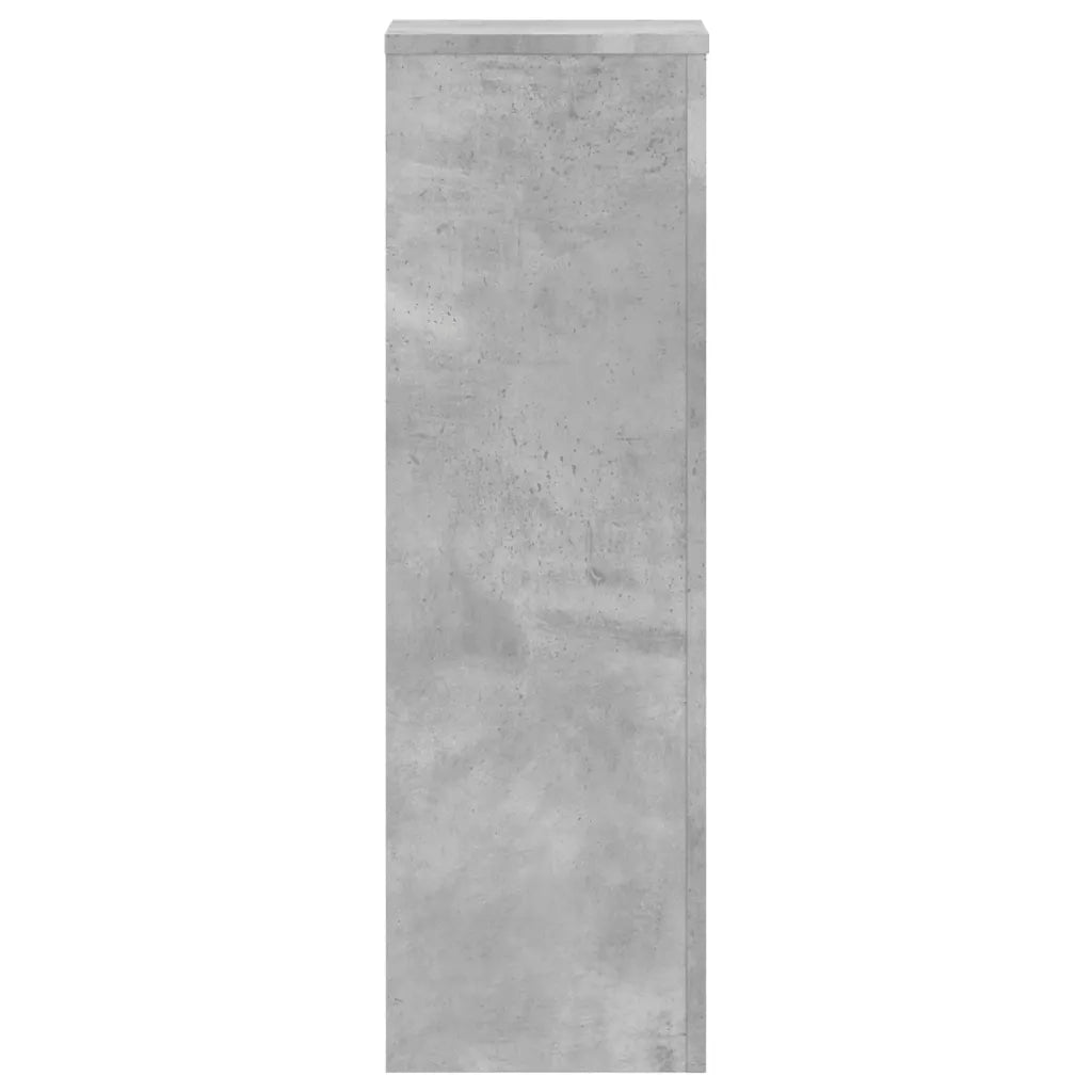 Supporti per piante | Sostegno per piante 2 pz Grigio 25x25x80 cm Legno Multistrato