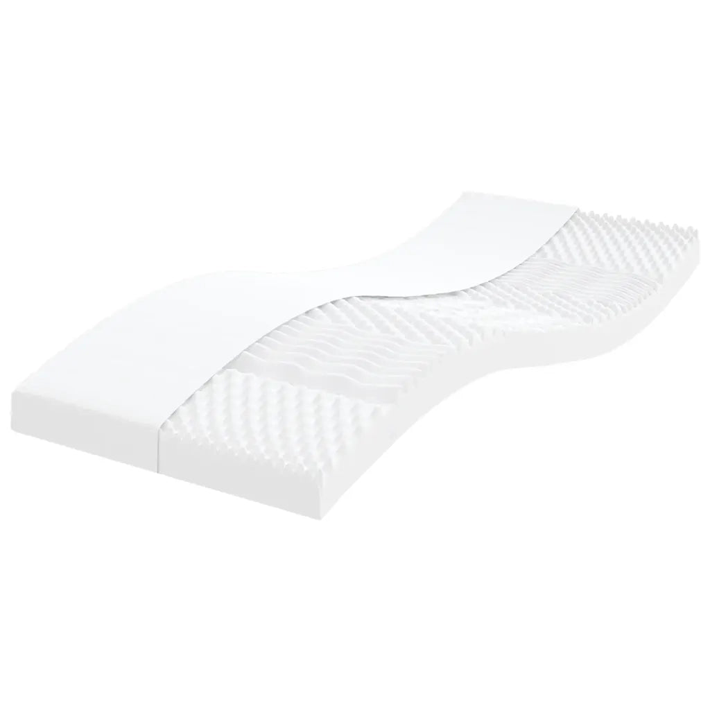 Divano Letto Estraibile con Materassi Tortora 90x200 cm Tessuto 3197447