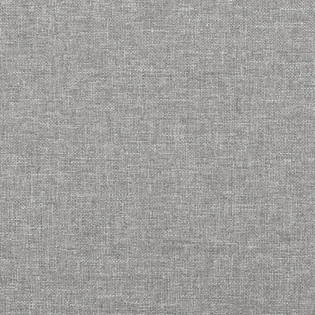 Testiera Grigio Chiaro 144x7x118/128 cm Tessuto 3116666