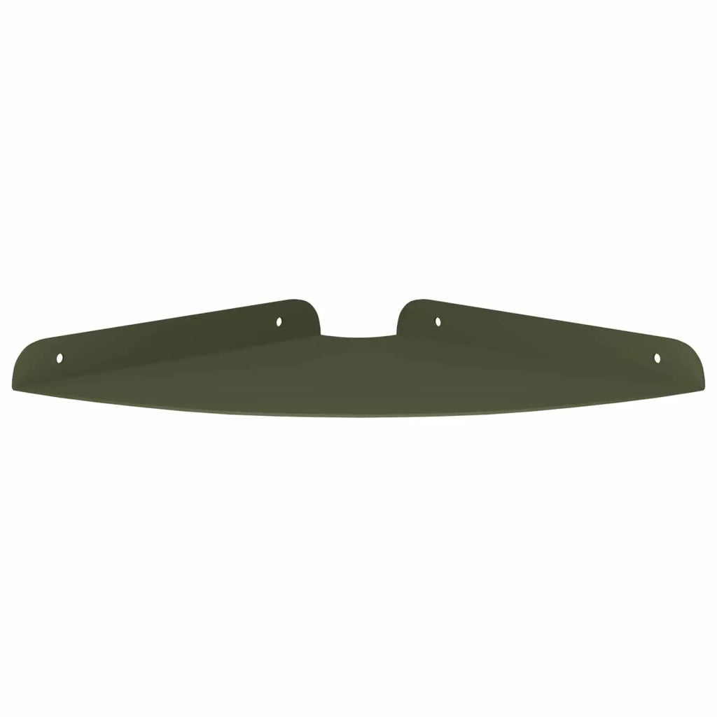 Mensola sospesa 2 pcs Verde oliva 24 x 24 x 2 cm 8004106