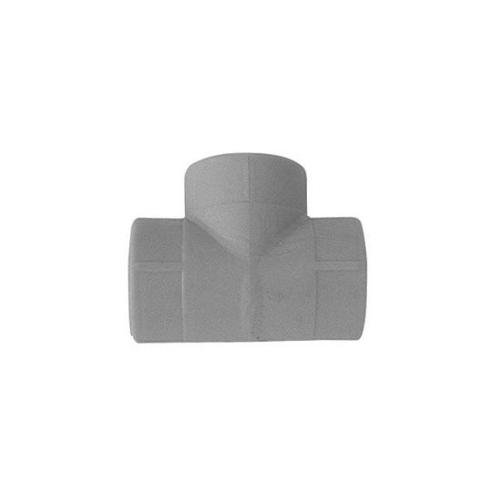 TEE A 90  ° LISCIO IN POLIPROPILENE- Diam. 32 Grigio- DH- pezzi 1