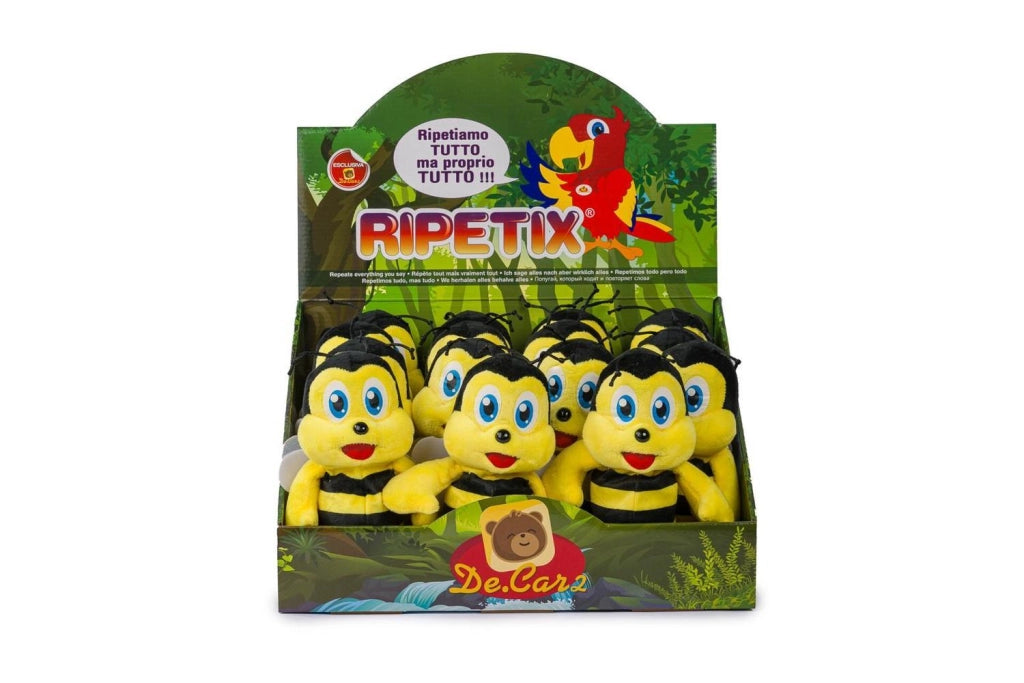 Peluche ripete e cammina Ripetix Ape Maia Peluche Ripetix Ape Ripete Tutto Quello Che Dici E Cammina 20 cm
