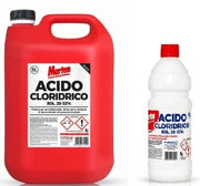 ACIDO CLORIDRICO (MURIATICO) 32% LT.5