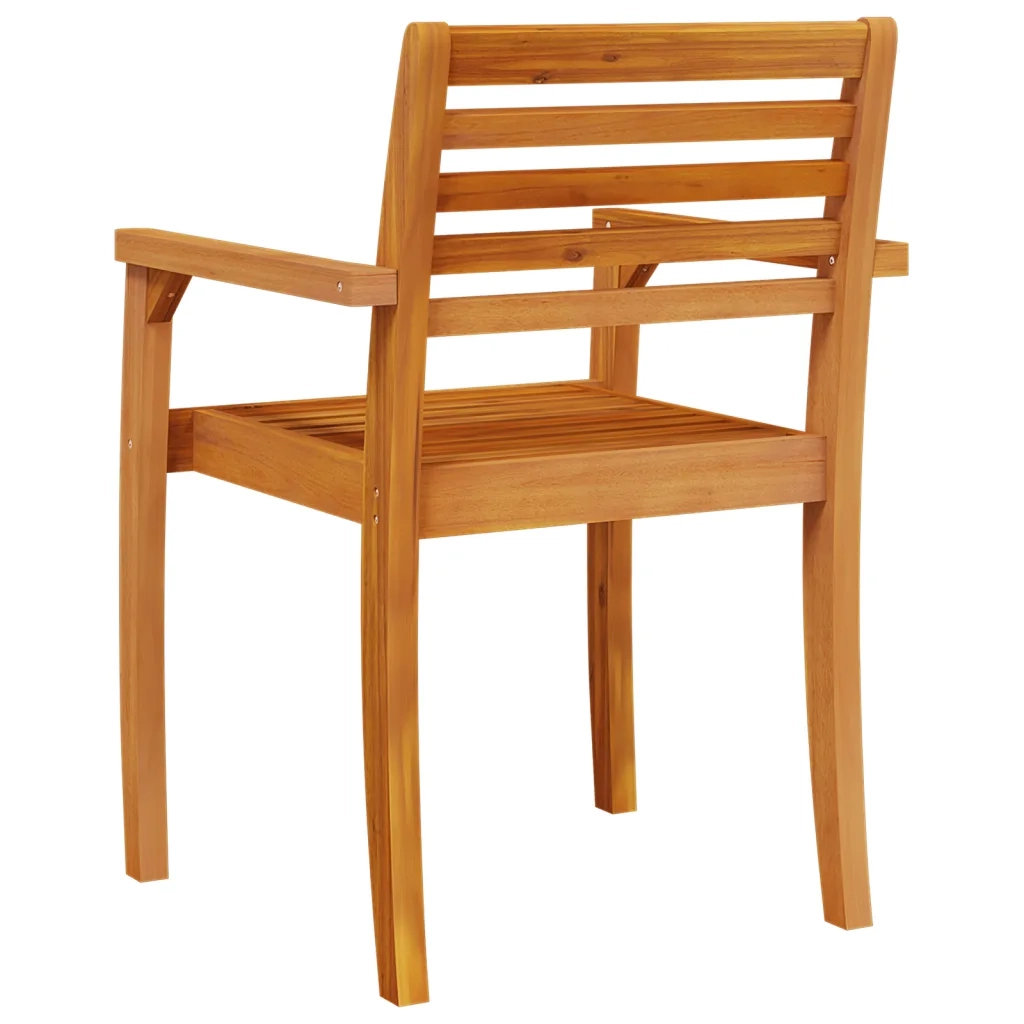 Sedie da Giardino 4 pz 59x55x85 cm Legno Massello di Acacia 3216303
