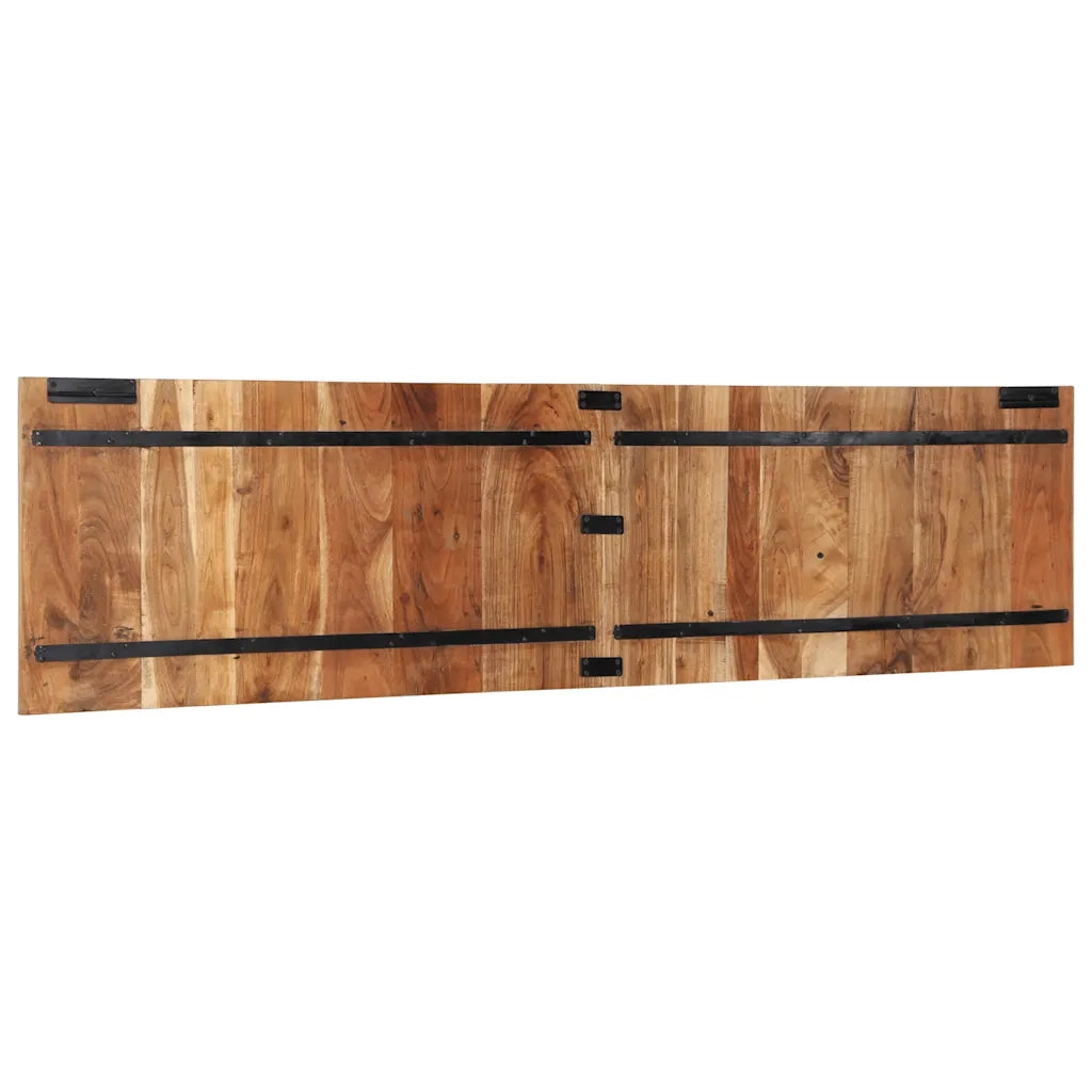 Testiera 200 cm in Legno Massello di Acacia 4017517