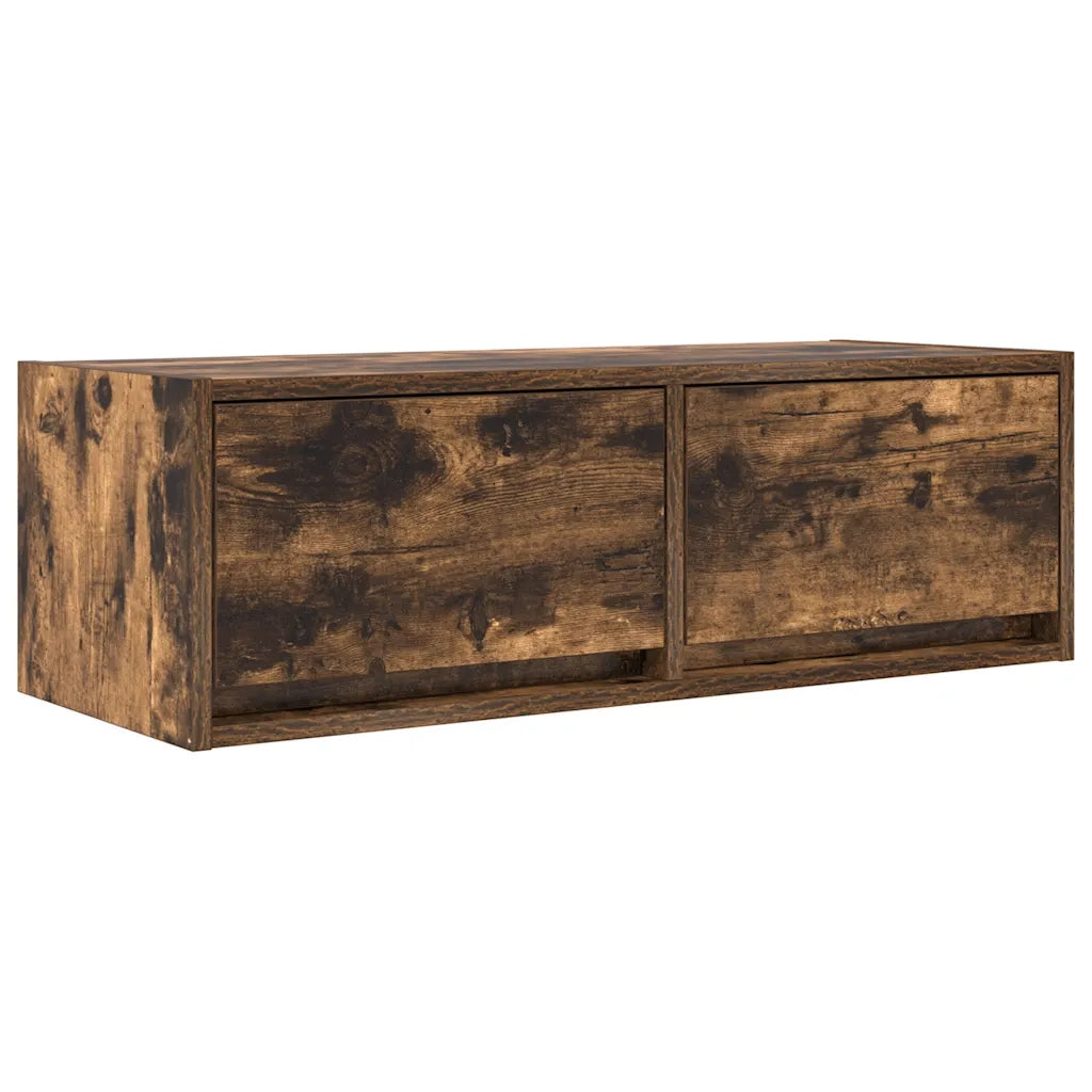 Mobile TV | Armadietto TV | Mobile Porta TV Rovere Fumo 80x31x25,5 cm in Legno Multistrato