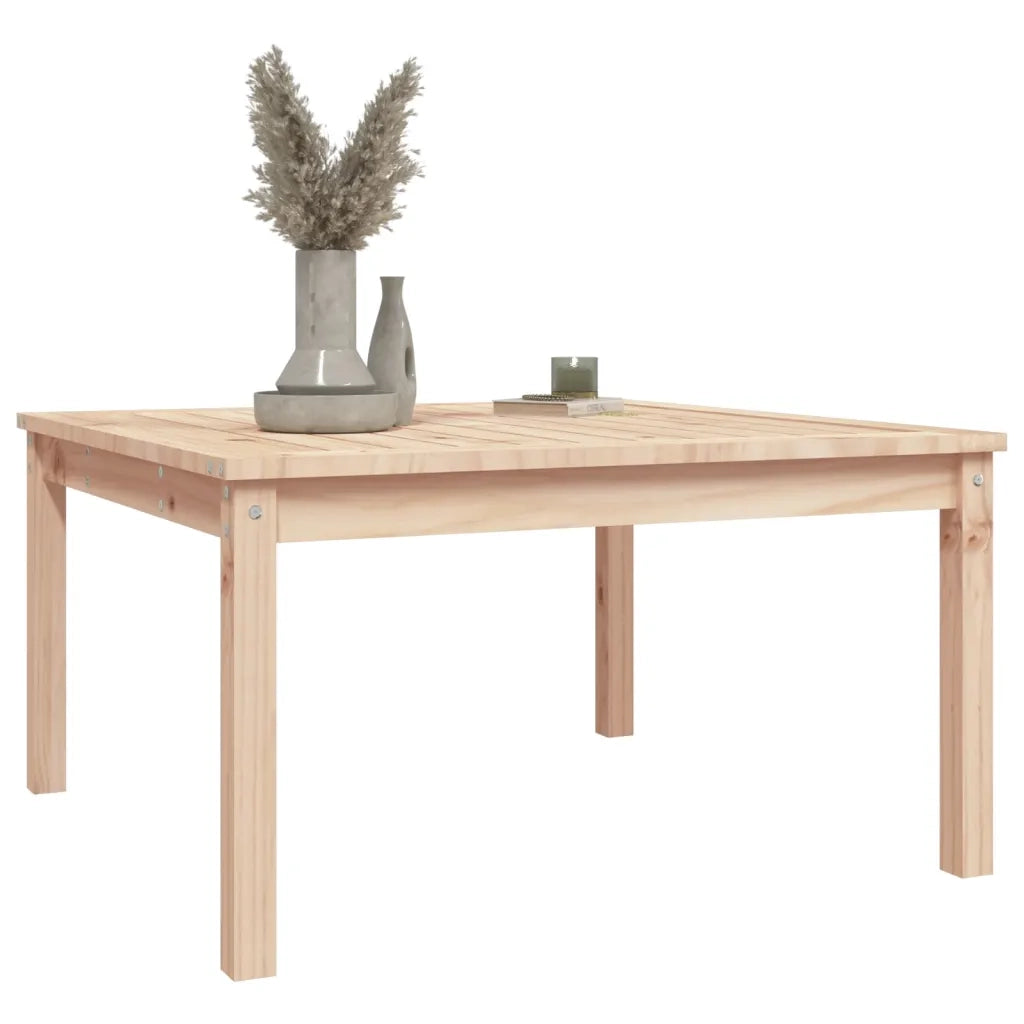 Tavolo da Giardino 82,5x82,5x45 cm in Legno Massello di Pino 824120